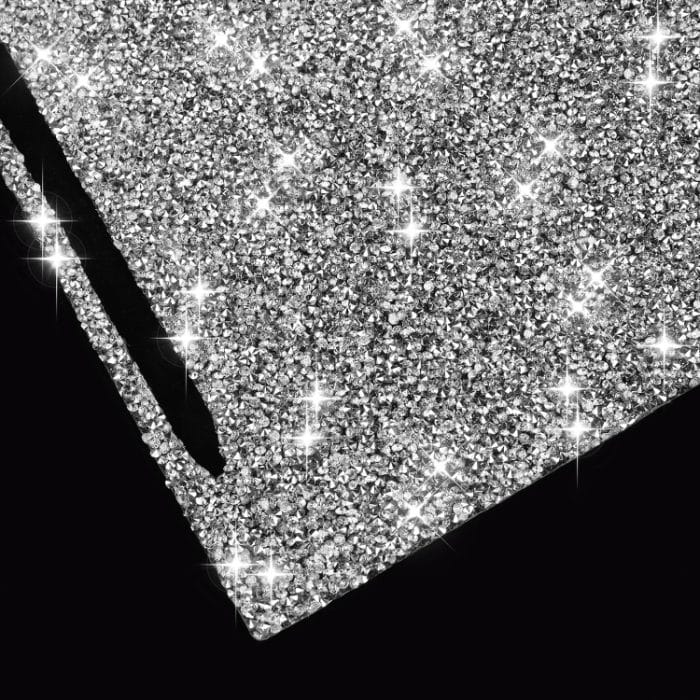 Für Tesla Model 3 Car Center Control Panel mit Loch-Diamant-Aufkleber, linker und rechter Antrieb, universell – Bild 3