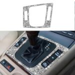 Für BMW Serie 3 E46 1998–2005, Car Center Control Panel Diamant-Dekorationsaufkleber, Center Control Panel Right Drive, Center Control Panel Left Drive