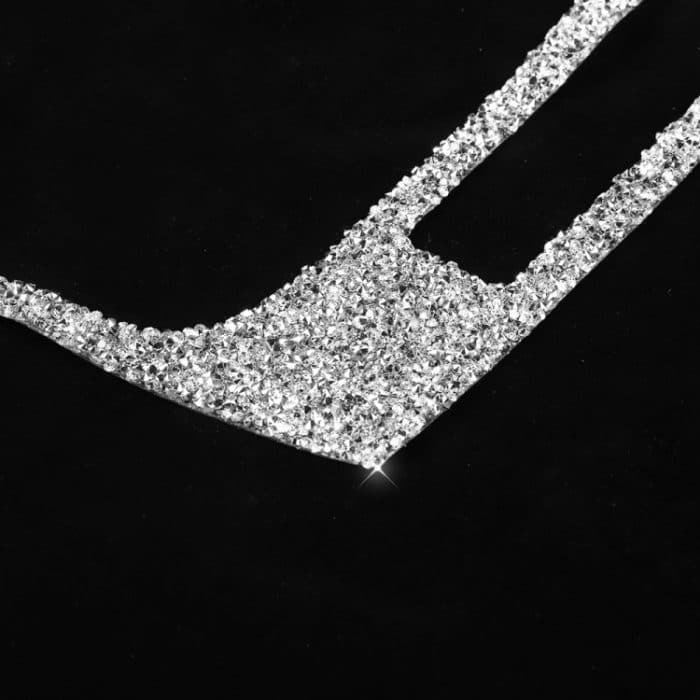 Für BMW Serie 3 E46 1998–2005, Car Center Control Panel Diamant-Dekorationsaufkleber, Center Control Panel Right Drive, Center Control Panel Left Drive – Bild 3