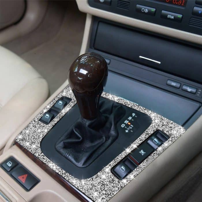 Für BMW Serie 3 E46 1998–2005, Car Center Control Panel Diamant-Dekorationsaufkleber, Center Control Panel Right Drive, Center Control Panel Left Drive – Bild 6