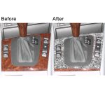 Für BMW Serie 3 E46 1998–2005, Car Center Control Panel Diamant-Dekorationsaufkleber, Center Control Panel Right Drive, Center Control Panel Left Drive – Bild 7