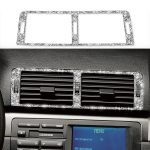Auto-Mittelluftauslass-Diamant-Dekorationsaufkleber, linker und rechter Antrieb, Middle Air Outlet