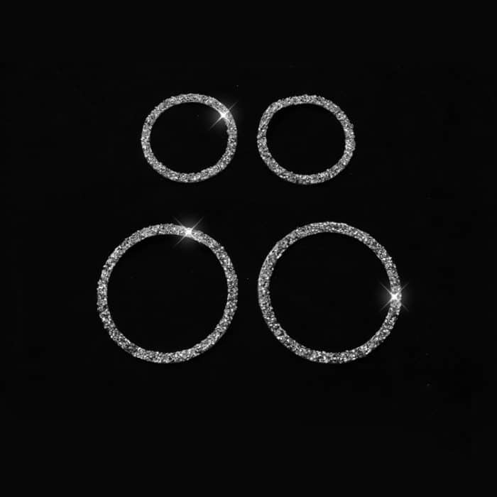 Autohupen-Kreis-Diamant-Dekorationsaufkleber, linker und rechter Antrieb, Horn Circle – Bild 2