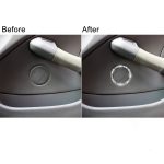 Autohupen-Kreis-Diamant-Dekorationsaufkleber, linker und rechter Antrieb, Horn Circle – Bild 7