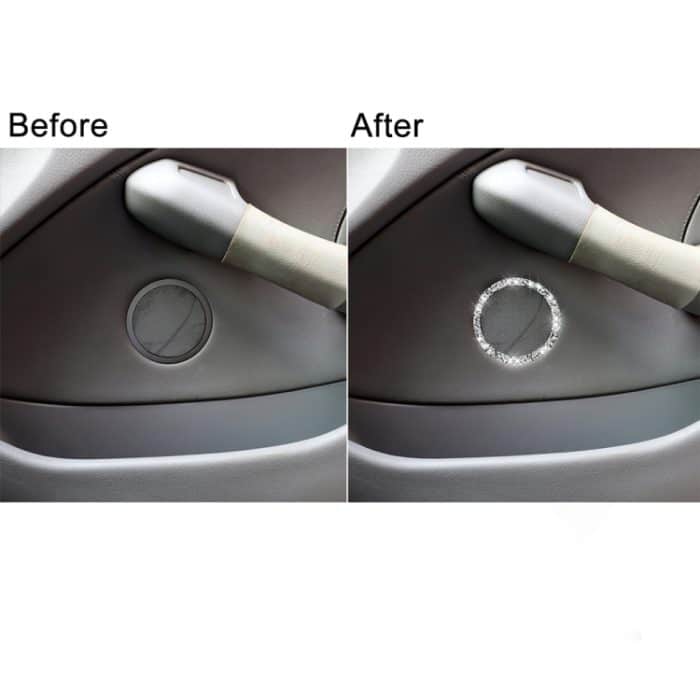 Autohupen-Kreis-Diamant-Dekorationsaufkleber, linker und rechter Antrieb, Horn Circle – Bild 7