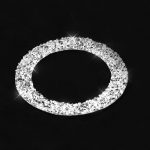 Auto-Lenkrad-Logo-Kreis-Diamant-Dekorationsaufkleber, linker und rechter Antrieb, Steering Wheel Logo Circle – Bild 3