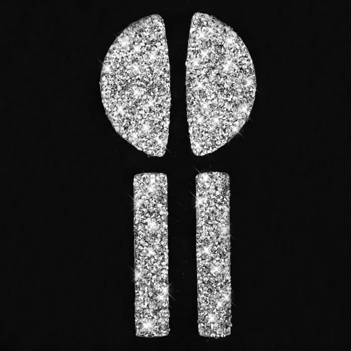 Für BMW Mini Cooper Clubman Countryman F55 4 Stück Auto F Chassis Türgriff Diamant Dekoration Aufkleber – Bild 2