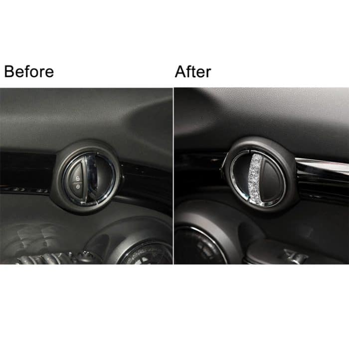 Für BMW Mini Cooper Clubman Countryman F55 4 Stück Auto F Chassis Türgriff Diamant Dekoration Aufkleber – Bild 6