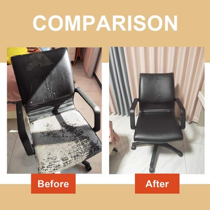 30 x 137 cm selbstklebender Leder-Reparaturflicken für Sofas, Autositz, PVC-Lederaufkleber – Bild 7