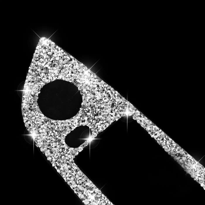 Für BMW X5 E70 2008-2013 / X6 E71 2009-2014 Auto Fensterheber Panel Diamant Dekoration Aufkleber, Lift Panel Low Configuration Left Drive – Bild 3