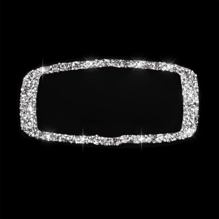 Für BMW X5 E70 / X6 E71 2008-2013 Auto-Scheinwerferschalterrahmen, Diamant-Dekorationsaufkleber, Headlight Switch Frame – Bild 2