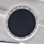 Für BMW E70 2008-2013 / E71 2008-2014 4 Stück Autohupen-Kreis-Diamant-Dekorationsaufkleber, 4pcs Horn Circle – Bild 6