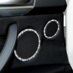 Für BMW E70 2008-2013 / E71 2008-2014 6 Stück Autohupen-Kreis-Diamant-Dekorationsaufkleber, 6pcs Horn Circle – Bild 6