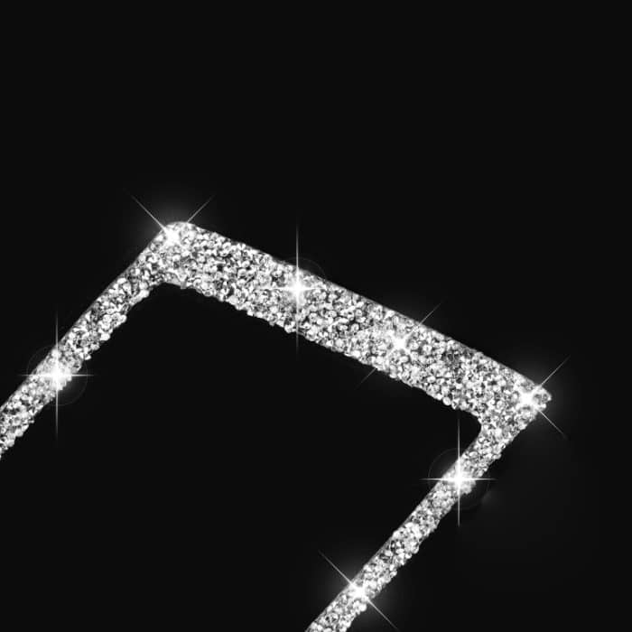 Für BMW X5 E70 / X6 E71 2008–2013, Auto-Navigationsrahmen, Diamant-Dekorationsaufkleber, Navigation Frame – Bild 3