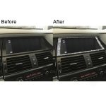 Für BMW X5 E70 / X6 E71 2008–2013, Auto-Navigationsrahmen, Diamant-Dekorationsaufkleber, Navigation Frame – Bild 7