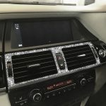 Für BMW X5 E70 / X6 E71 2008-2013 Auto-Mittelluftauslass-Diamant-Dekorationsaufkleber, Middle Air Outlet – Bild 6