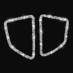 Für BMW X5 E70 / X6 E71 2008-2013 Auto-Armaturenbrett-Luftauslass-Diamant-Dekorationsaufkleber, Dashboard Air Outlet Right Drive, Dashboard Air Outlet Left Drive – Bild 2