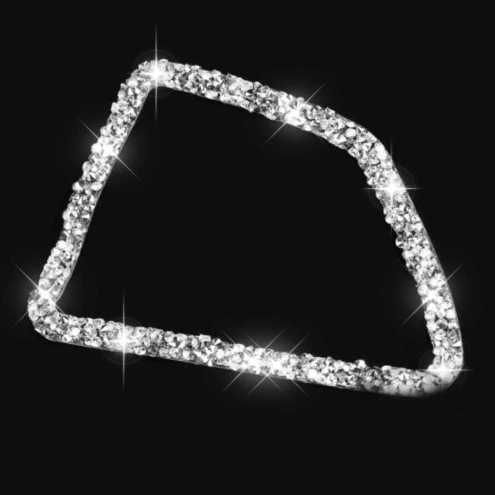 Für BMW X5 E70 / X6 E71 2008-2013 Auto-Armaturenbrett-Luftauslass-Diamant-Dekorationsaufkleber, Dashboard Air Outlet Right Drive, Dashboard Air Outlet Left Drive – Bild 3