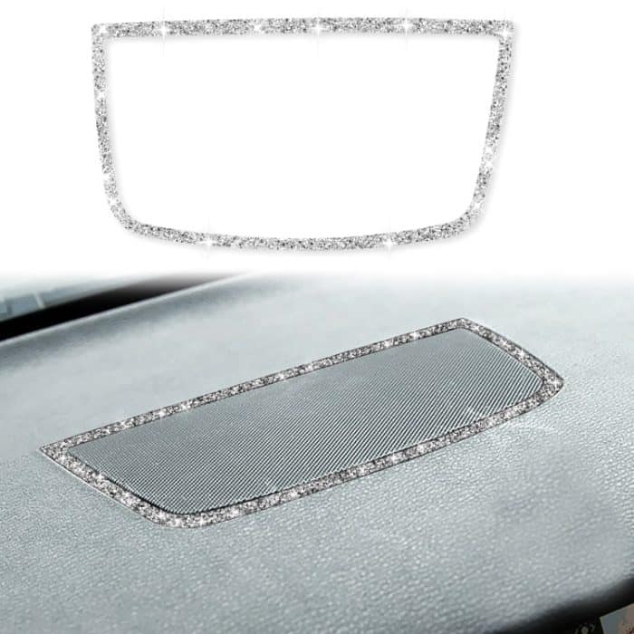 Für BMW X5 E70 / X6 E71 2008–2013, Auto-Armaturenbrett, Hornrahmen, Diamant-Dekorationsaufkleber, Dashboard Horn Frame – Bild 1