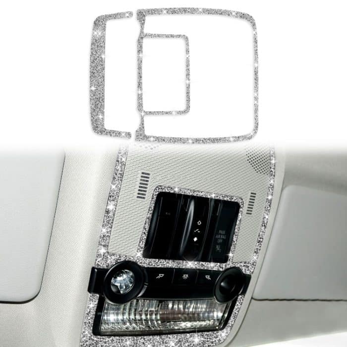 Für BMW X5 E70 / X6 E71 2008–2013, 2 Stück Auto-Leselicht-Diamant-Dekorationsaufkleber, Reading Light – Bild 1