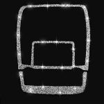 Für BMW X5 E70 / X6 E71 2008–2013, 2 Stück Auto-Leselicht-Diamant-Dekorationsaufkleber, Reading Light – Bild 2