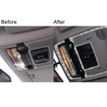 Für BMW X5 E70 / X6 E71 2008–2013, 2 Stück Auto-Leselicht-Diamant-Dekorationsaufkleber, Reading Light – Bild 7