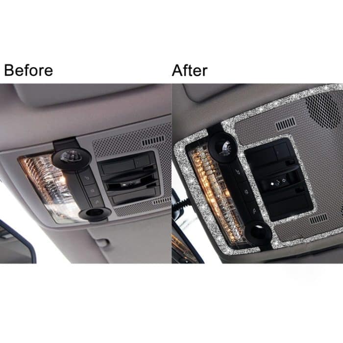 Für BMW X5 E70 / X6 E71 2008–2013, 2 Stück Auto-Leselicht-Diamant-Dekorationsaufkleber, Reading Light – Bild 7