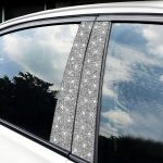 Für BMW X5 E70 2008–2013, 8 Stück Auto-B-Säulen-Diamant-Dekorationsaufkleber, B-Pillar – Bild 6