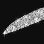 Für BMW X5 E70 2010-2012 Auto-Licht-Augenbrauen-Diamant-Dekorationsaufkleber, Light Eyebrow – Bild 3