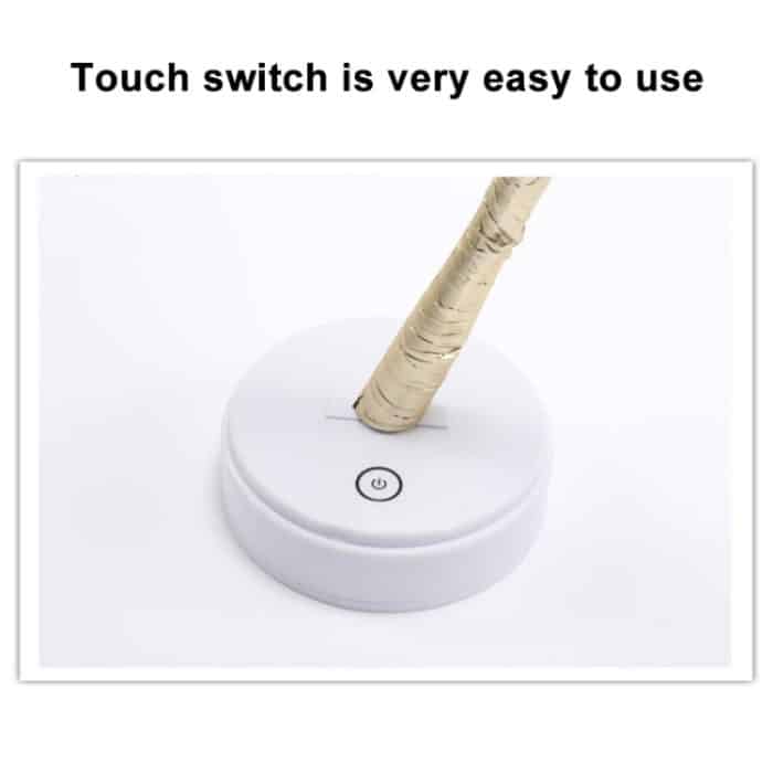 36 LEDs Perlenbaum Kupferdraht Tischlampe Kreative Dekoration Touch Control Nachtlicht (warmweißes Licht), 36 LEDs Warm White, 36 LEDs Pink Light, 108 LEDs Warm White, 108 LEDs Pink Light, 108 LEDs White Light, 108 LEDs Colorful Light, 48 LEDs Warm Whi... – Bild 3