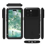 LOVE MEI Metall stoßfeste wasserdichte staubdichte Handyhülle, For iPhone 16 Pro Max, For iPhone 16 Pro, For iPhone 16, For iPhone 15 Pro Max – Bild 3
