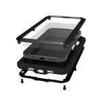 LOVE MEI Metall stoßfeste wasserdichte staubdichte Handyhülle, For iPhone 16 Pro Max, For iPhone 16 Pro, For iPhone 16, For iPhone 15 Pro Max – Bild 4