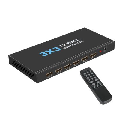 NK-330 3x3 4K 9 Bildschirm HDMI DVI TV Video Wand Controller Splitter Multi Video Bildschirm Prozessor Splicer, US Plug, AU Plug, EU Plug, UK Plug