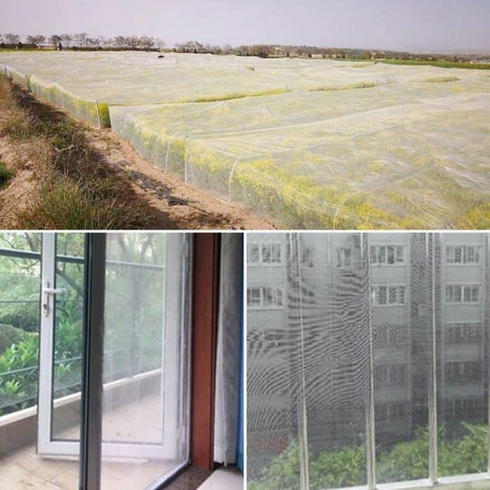 2 Stück staubdichte Nylonnetz-Insektenschutz-Verpackungsbeutel für den Garten, Maschenöffnung: 1 mm, 1.5x10m, 1x5m, 2x3m, 2x5m, 2.5x10m – Bild 5