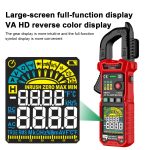 HABOTEST HT205A Multifunktionales, intelligentes, brennfestes Zangenmultimeter – Bild 5