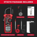 HABOTEST HT207D Multifunktionales digitales Zangenmultimeter – Bild 2