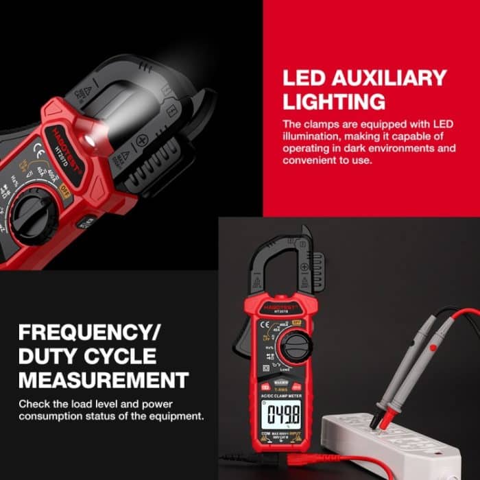 HABOTEST HT207D Multifunktionales digitales Zangenmultimeter – Bild 11