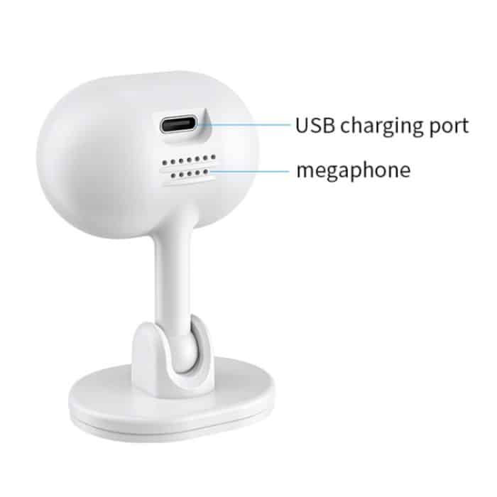 A4 1080P HD WiFi Smart Überwachungskamera unterstützt Zwei-Wege-Sprach- und Infrarot-Nachtsicht – Bild 9