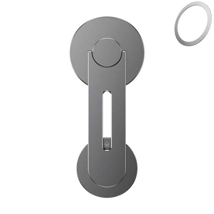 EDA005940101C.jpg ZF013 Für Tesla MagSafe Magnetischer versteckter Telefonhalter, Flip-Version, ZF013 (Grey), ZF013 – Bild 1