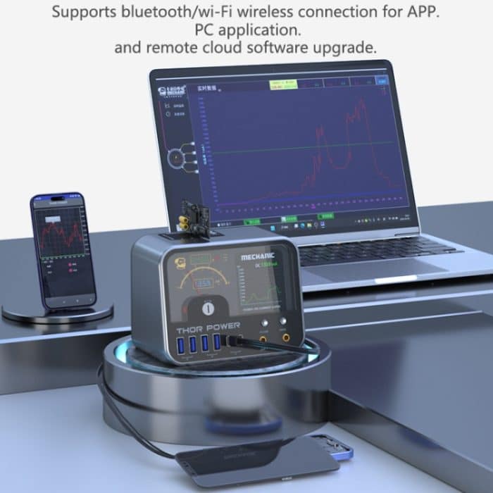 Mechanic Thor Power Intelligente DC-geregelte Diagnoseversorgung mit Erweiterungsschnittstelle, US, EU – Bild 8
