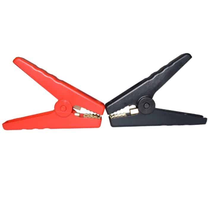 2 Stück Auto-Notstart-Stromversorgung, Batterie-Zündclip mit Krokodilklemme aus reinem Kupfer – Bild 1