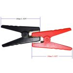 2 Stück Auto-Notstart-Stromversorgung, Batterie-Zündclip mit Krokodilklemme aus reinem Kupfer – Bild 2