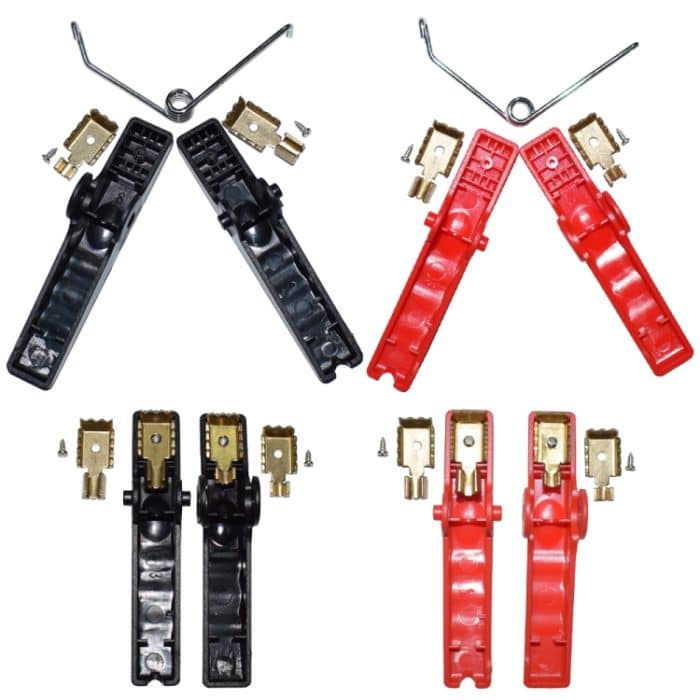 2 Stück Auto-Notstart-Stromversorgung, Batterie-Zündclip mit Krokodilklemme aus reinem Kupfer – Bild 5