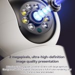 Yesido KM11 3,0 MP Vollfarb-Tag- und Nacht-Smart-2,4-G-WIFI-Kamera, UK Plug, EU Plug – Bild 5