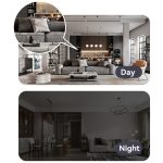 Yesido KM11 3,0 MP Vollfarb-Tag- und Nacht-Smart-2,4-G-WIFI-Kamera, UK Plug, EU Plug – Bild 8