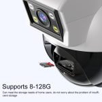 Yesido KM12 2,0 MP Dual-Objektiv-Vollfarb-HD-Kamera, UK Plug, EU Plug – Bild 6