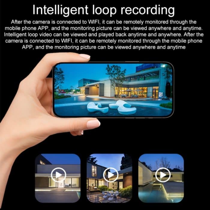 Yesido KM12 2,0 MP Dual-Objektiv-Vollfarb-HD-Kamera, UK Plug, EU Plug – Bild 7