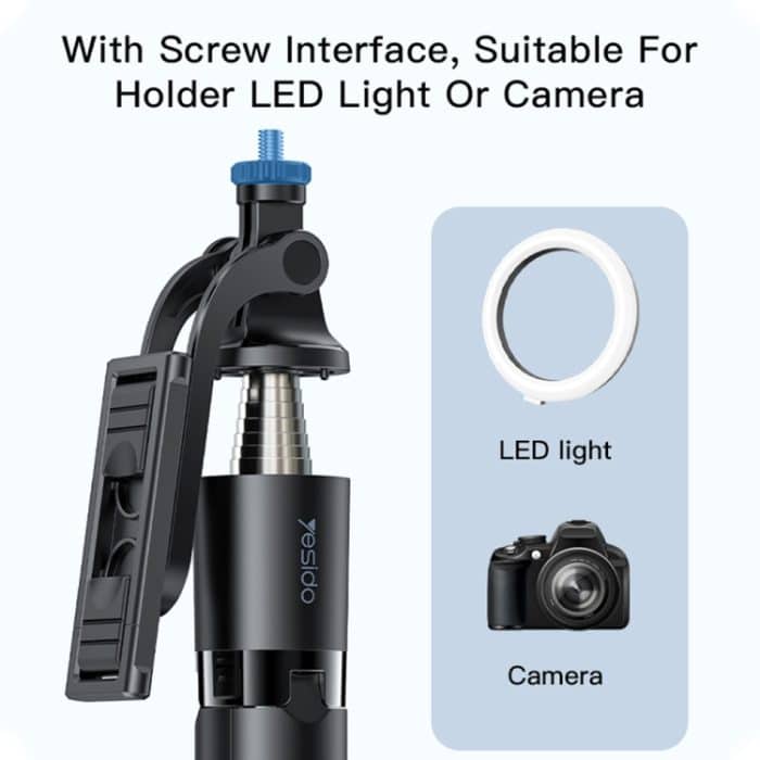 Yesido SF13 ausziehbarer, erweiterter Bluetooth-Stativ für Telefon, Live-Streaming, Selfie-Ständer, SF13 – Bild 3