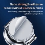 ZF016 Magnetischer faltbarer Auto-Armaturenbrett-Telefonhalter aus Legierung, ZF016 Ordinary – Bild 4