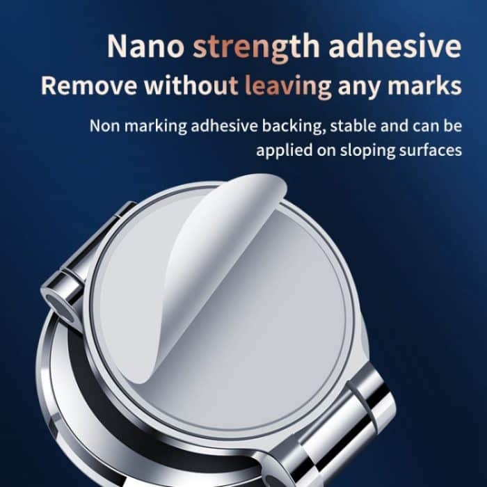 ZF016 Magnetischer faltbarer Auto-Armaturenbrett-Telefonhalter aus Legierung, ZF016 Ordinary – Bild 4